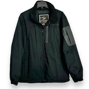 Free Country Men's Size M Black Softshell® Jacket Wind & Waterproof